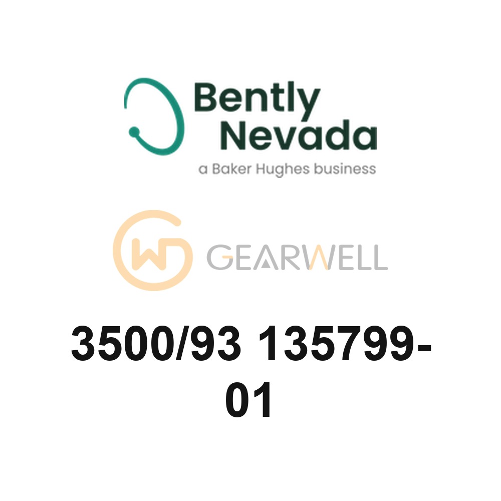 Bently Nevada 3500/93 135799-01 3500 System Display Module