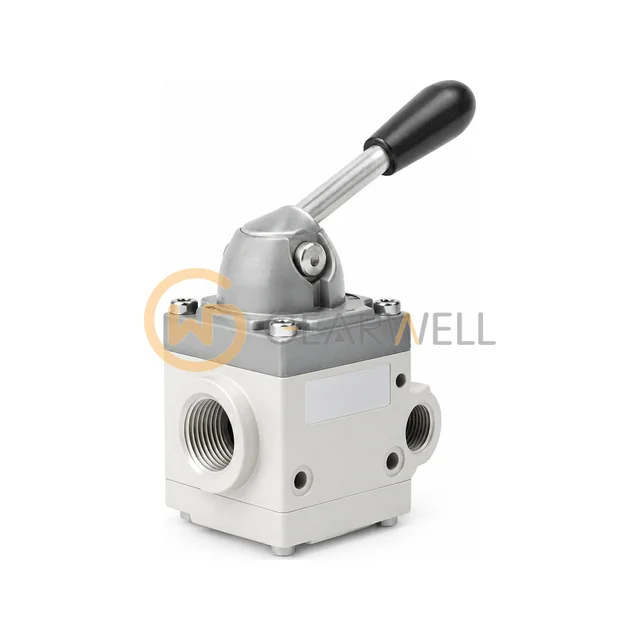 Bosch Rexroth R431002808 H-2-EX Lever Operated Air Valve