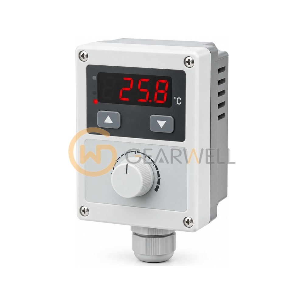 CAL ET2412-024-08 Digital Thermostat NTC 2 Relay 24 V