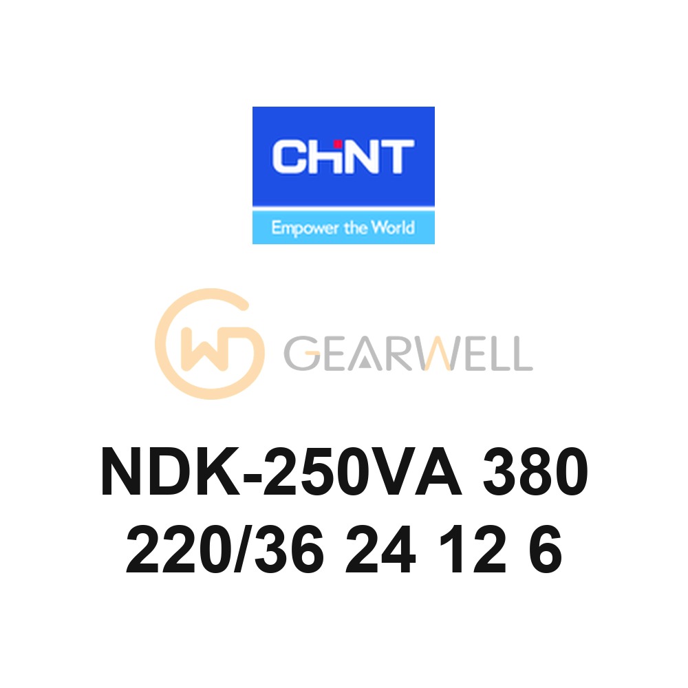 CHINT NDK-250VA 380 220/36 24 12 6 NDK Control Transformer