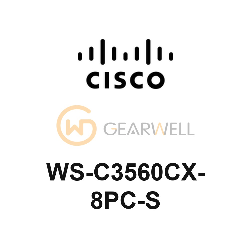 CISCO WS-C3560CX-8PC-S Catalyst 3560-CX 8-port PoE+ Compact Switch