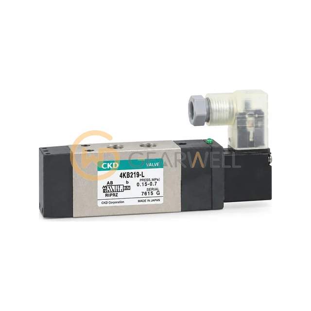 CKD 4KB219-00-L-DC24V 4KB Pilot-Operated 5-Port Solenoid Valve