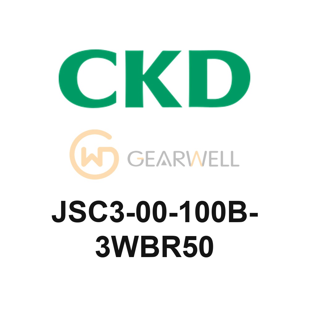 CKD JSC3-00-100B-3WBR50 JSC3 Pneumatic Cylinder