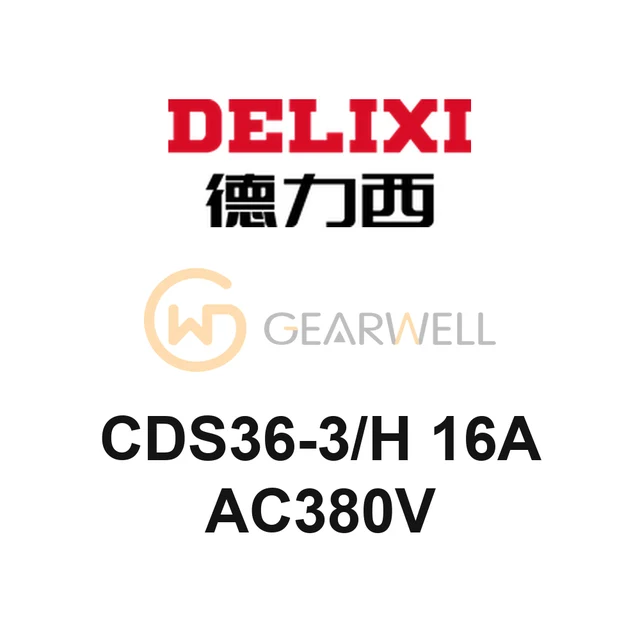 DELIXI CDS36-3/H 16A AC380V CDS36 Electromagnetic Starter
