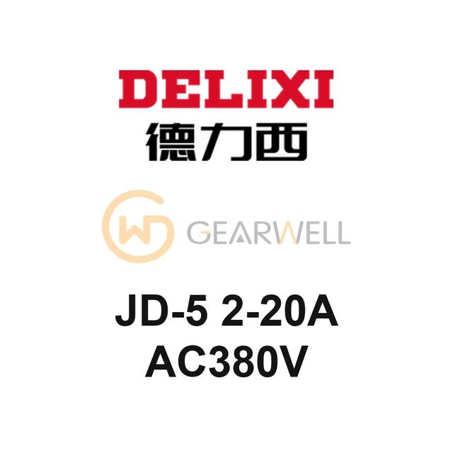 DELIXI JD-5 2-20A AC380V JD-5 Motor Integrated Protector