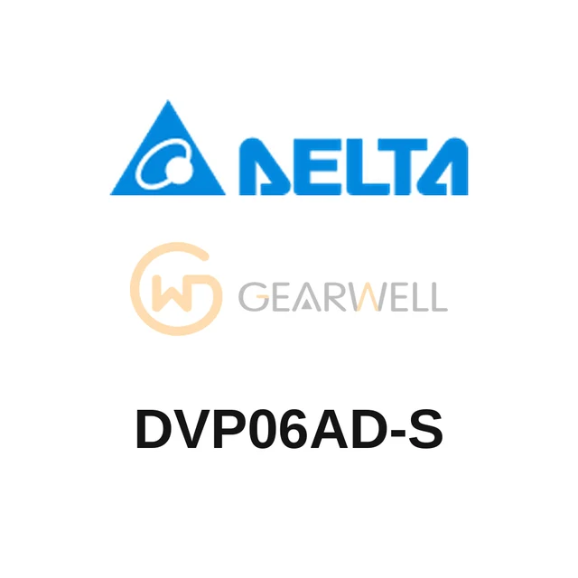 DELTA DVP06AD-S DVP-S Slim Expansion Module PLC Analog Input Module