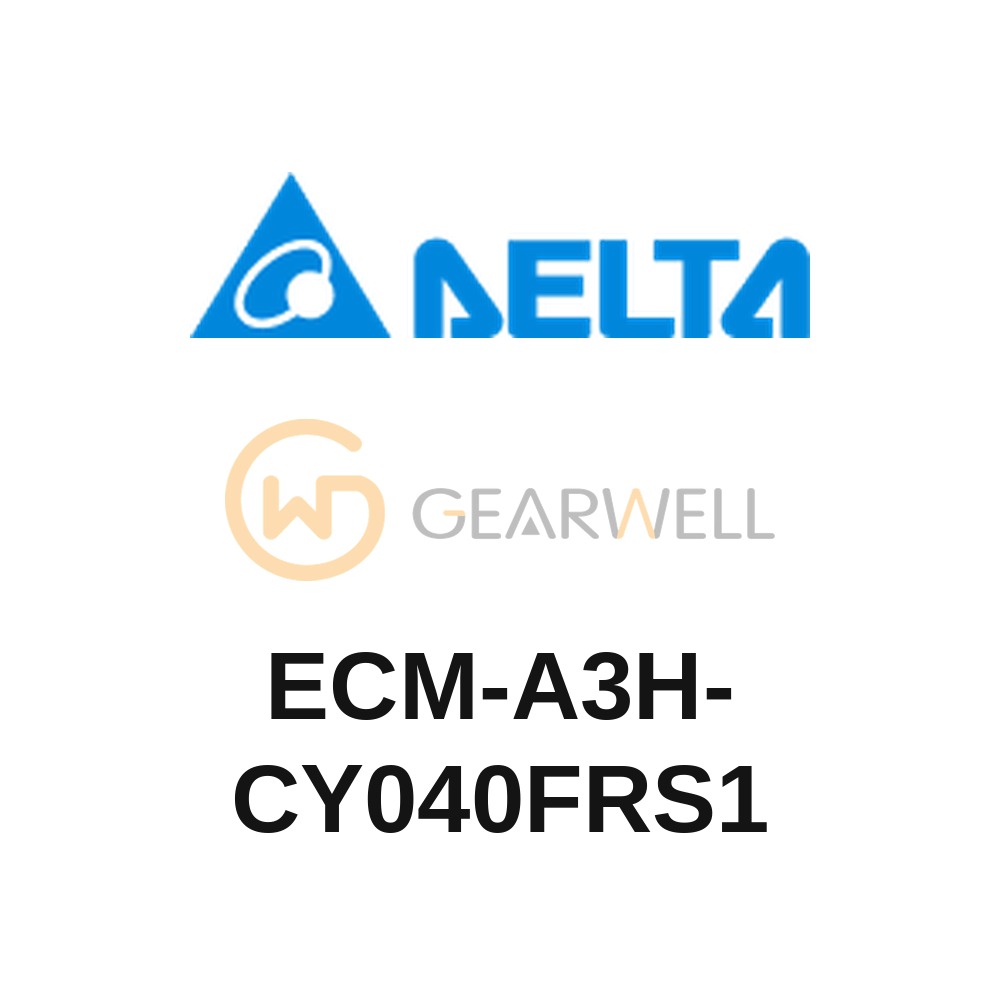 DELTA ECM-A3H-CY040FRS1 ECM-A3 series (ASDA-A3) AC Servo Motor