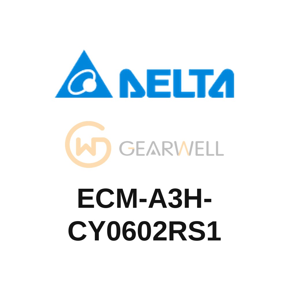 DELTA ECM-A3H-CY0602RS1 ECM-A3 series (ASDA-A3) AC Servo Motor