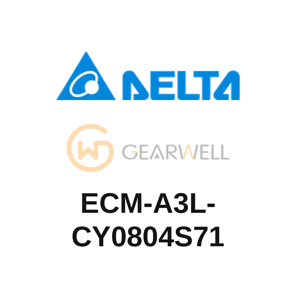 DELTA ECM-A3L-CY0804S71 ECM-A3L AC Servo Motor