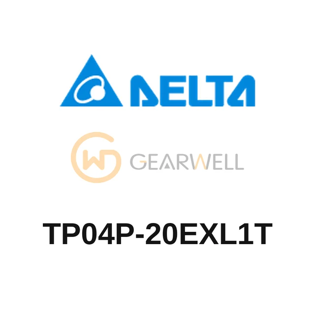 DELTA TP04P-20EXL1T TP04P Text Panel HMI with Built-in PLC