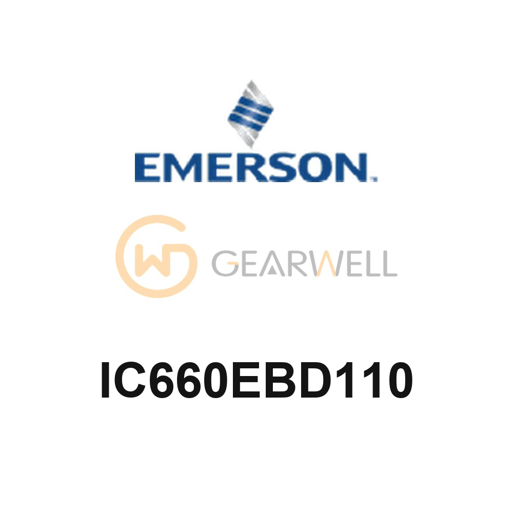 EMERSON IC660EBD110 Genius 115VAC 16-Ckt Input Electronics Assembly