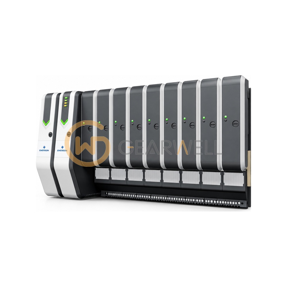 EMERSON VE4005S2B2 DeltaV AO Card 8-Ch 4-20 mA HART, Fused TB