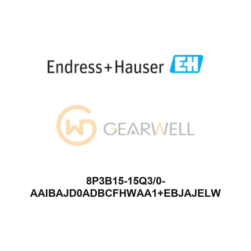 Endress+Hauser 8P3B15-15Q3/0-AAIBAJD0ADBCFHWAA1+EBJAJELW Flowmeter