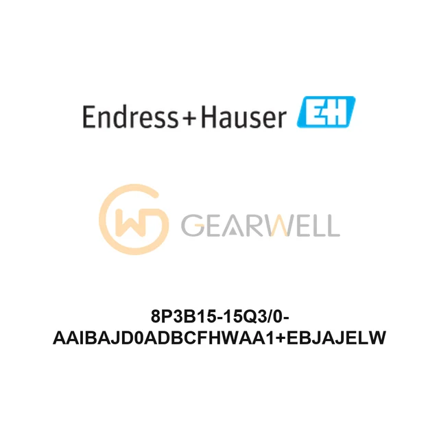Endress+Hauser 8P3B15-15Q3/0-AAIBAJD0ADBCFHWAA1+EBJAJELW Flowmeter