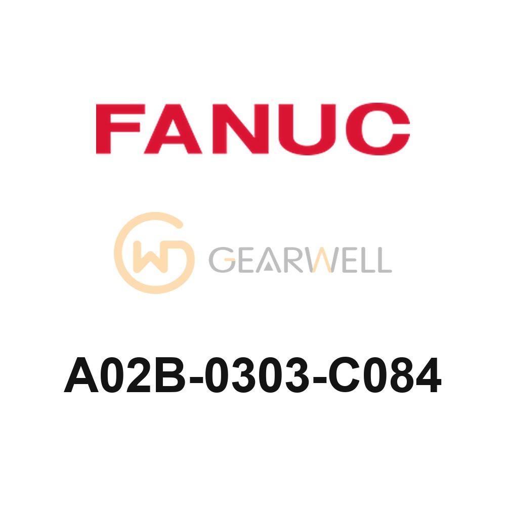 FANUC A02B-0303-C084 CNC Operator Interface Display Unit