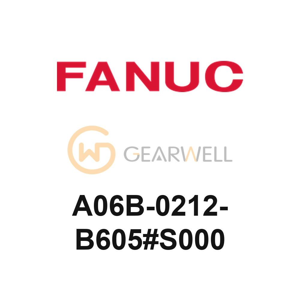 FANUC A06B-0212-B605#S000 AC Servo Motor