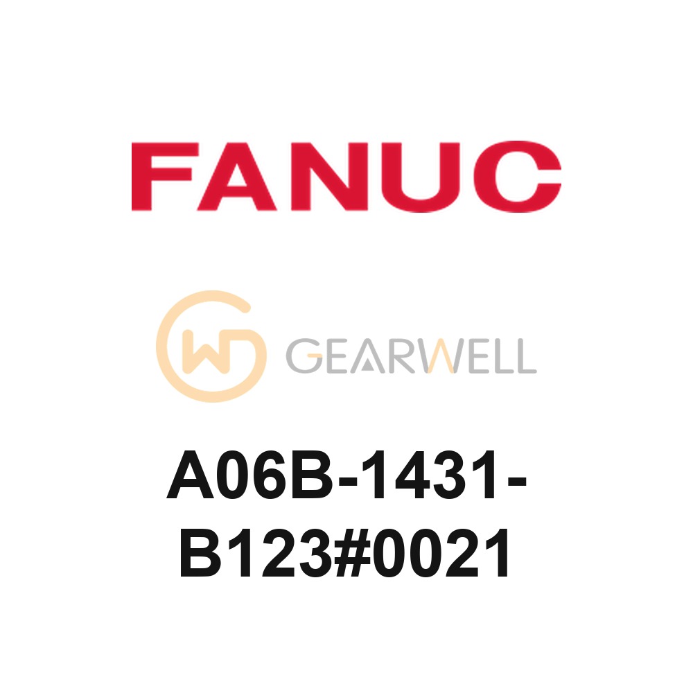 FANUC A06B-1431-B123#0021 αi AC Spindle Motor