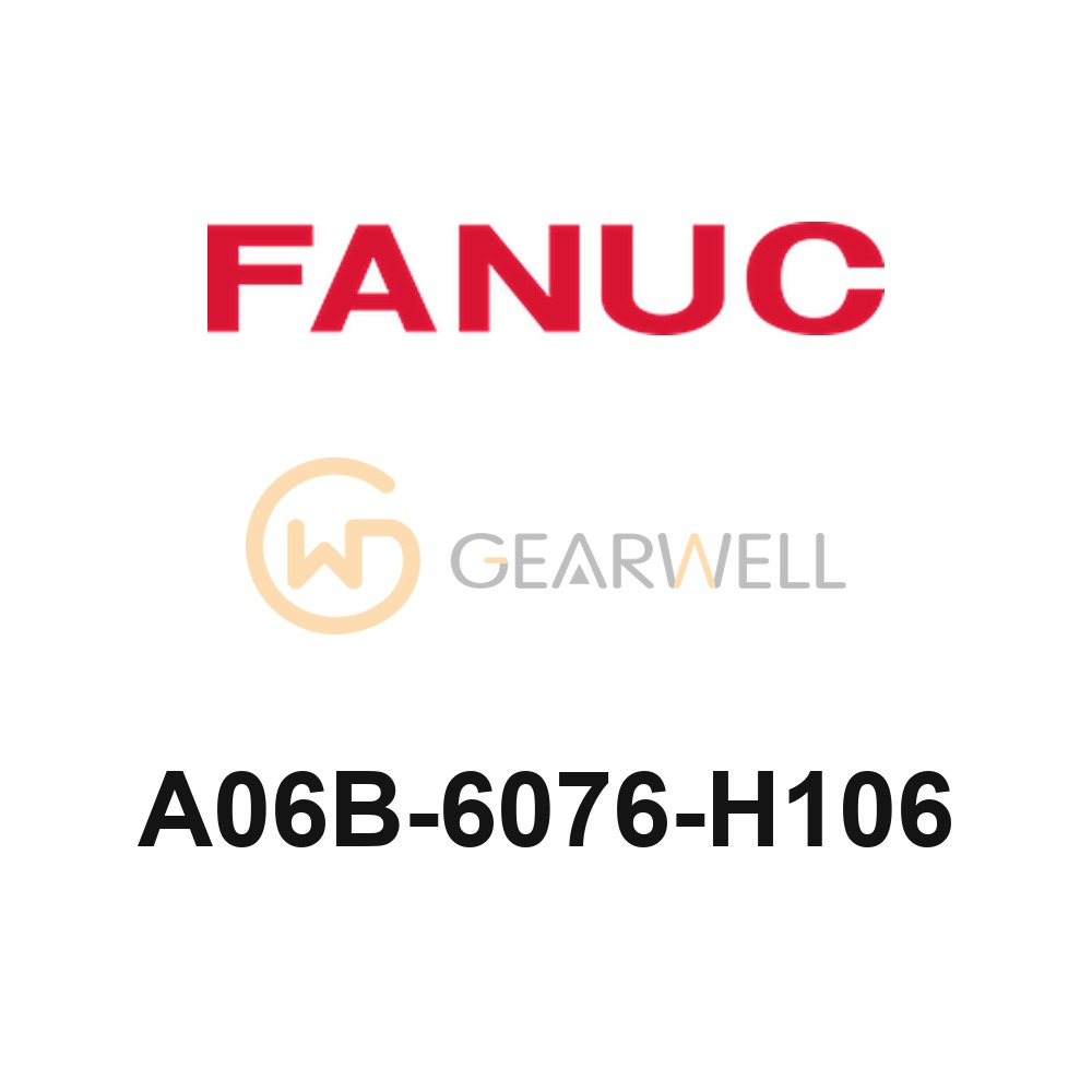 FANUC A06B-6076-H106 6-Axis Servo Amplifier