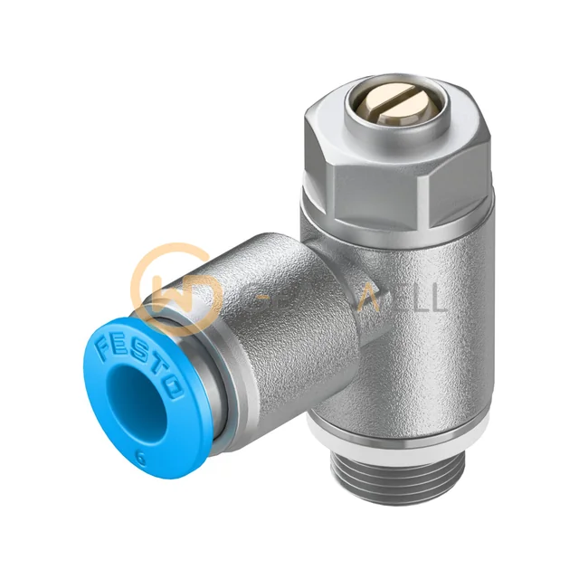 FESTO GRLA-1/8-QS-6-D One-Way Flow Control Valve