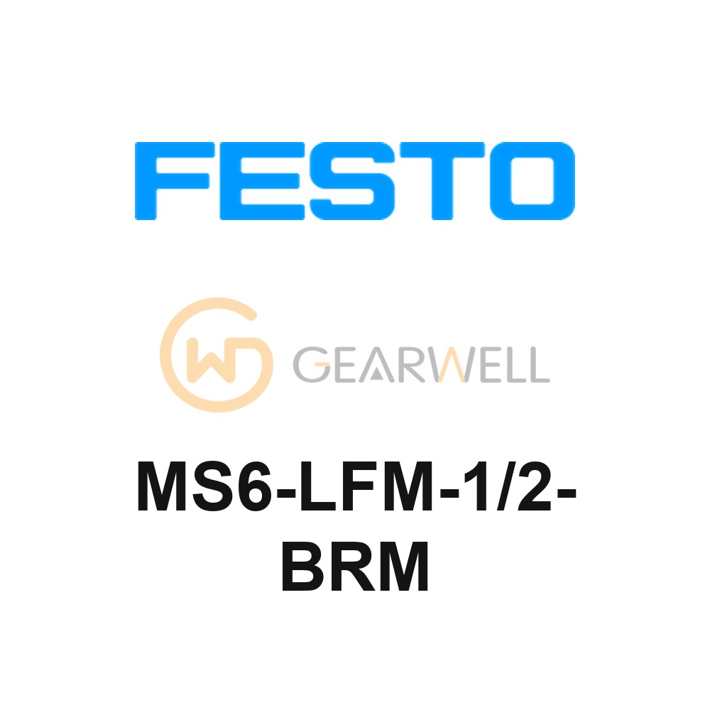 FESTO MS6-LFM-1/2-BRM MS6 Series Fine Filter