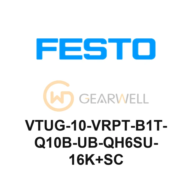 FESTO VTUG-10-VRPT-B1T-Q10B-UB-QH6SU-16K+SC Valve Terminal