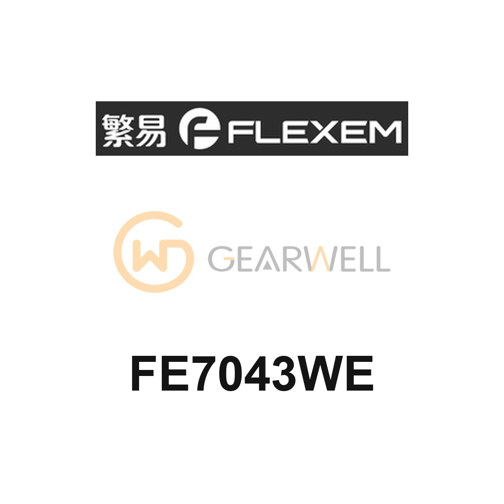 Flexem FE7043WE 7000 Series 4.3-inch IoT HMI with Ethernet