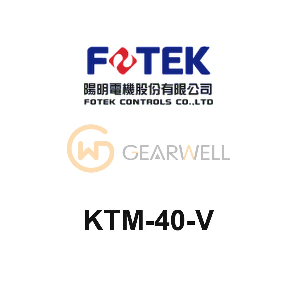 FOTEK KTM-40-V KT Series Paddle Wheel Flow Meter with Transmitter