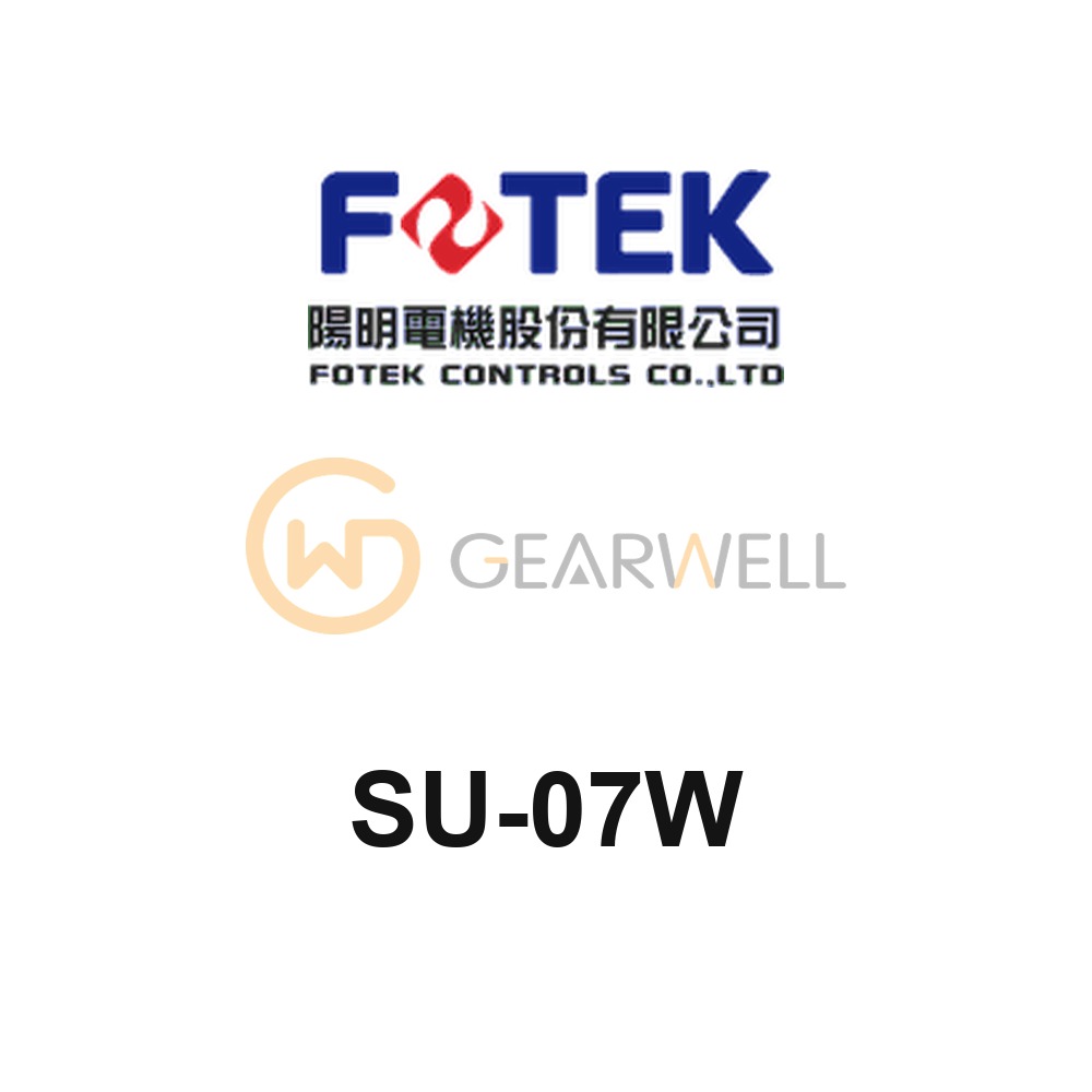 FOTEK SU-07W SU Series U-Type Mark Photo Sensor, White LED