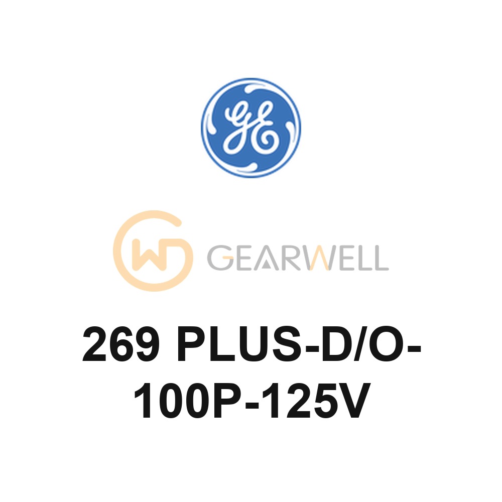 GE 269 PLUS-D/O-100P-125V Multilin 269 Plus Motor Management Relay