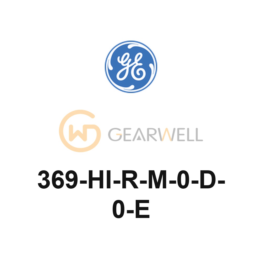 GE 369-HI-R-M-0-D-0-E Multilin 369 Motor Protection Relay