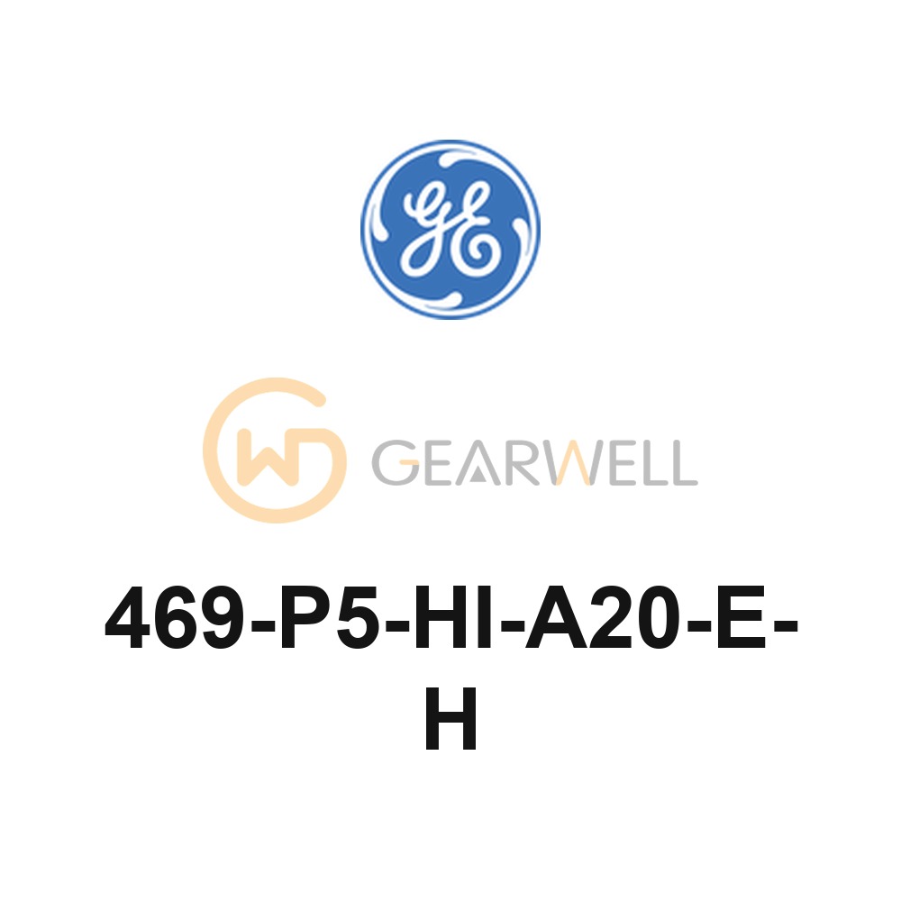 GE 469-P5-HI-A20-E-H Multilin 469 Motor Management Relay