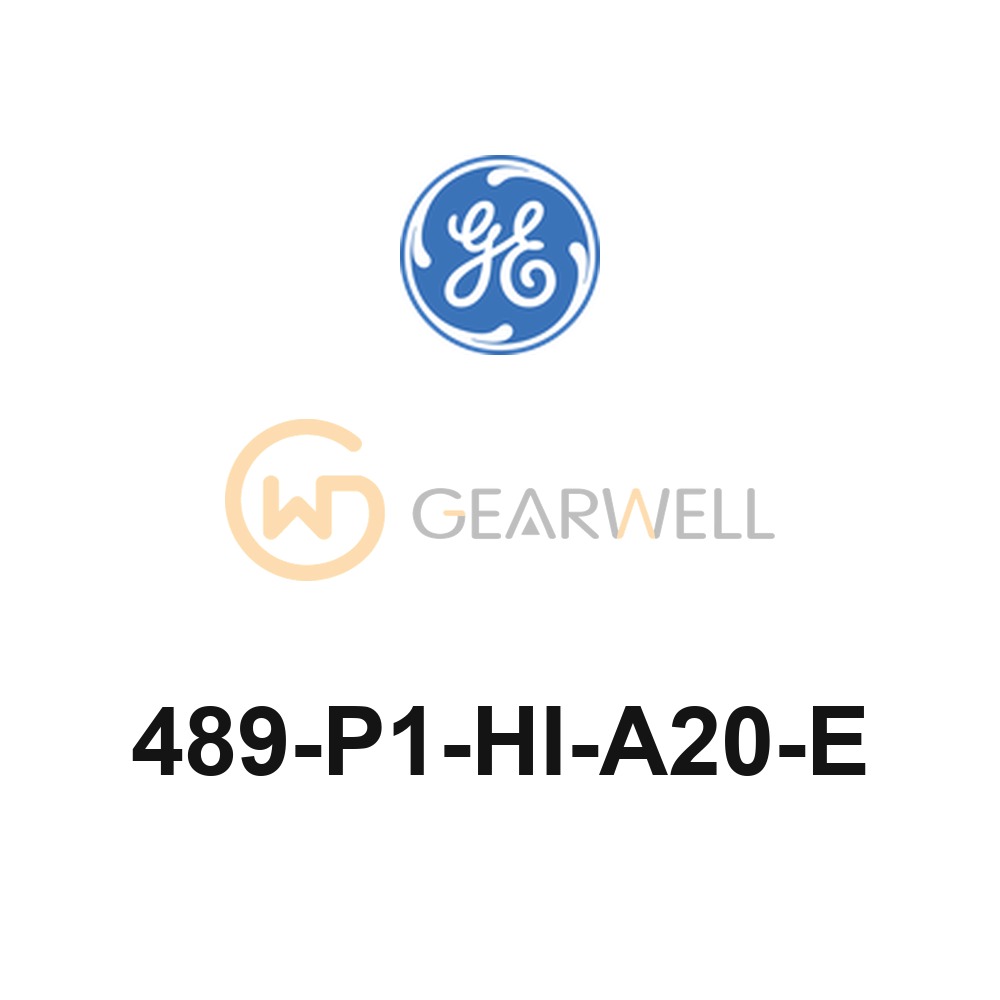 GE 489-P1-HI-A20-E Multilin 489 Generator Management Relay