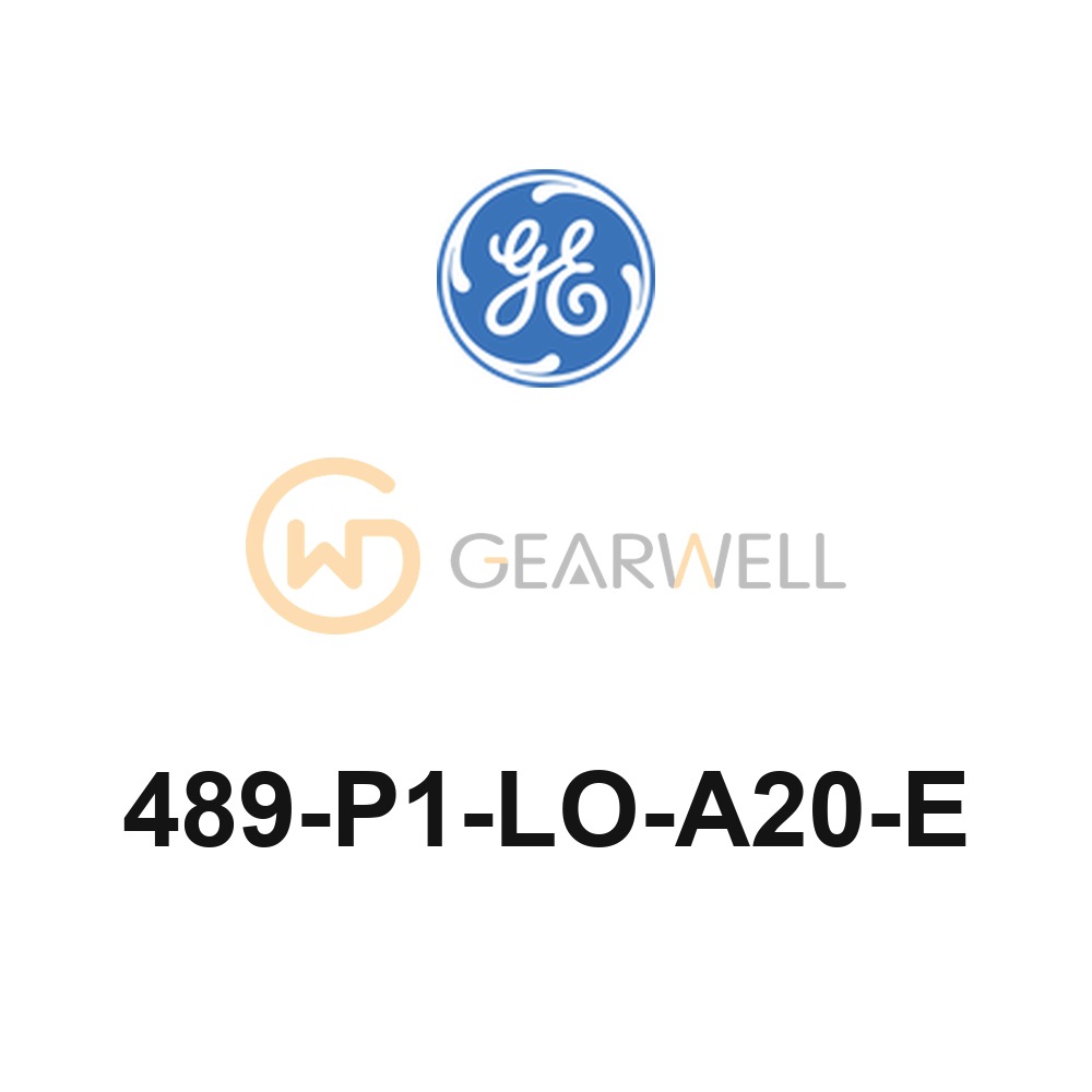 GE 489-P1-LO-A20-E Multilin 489 Generator Management Relay