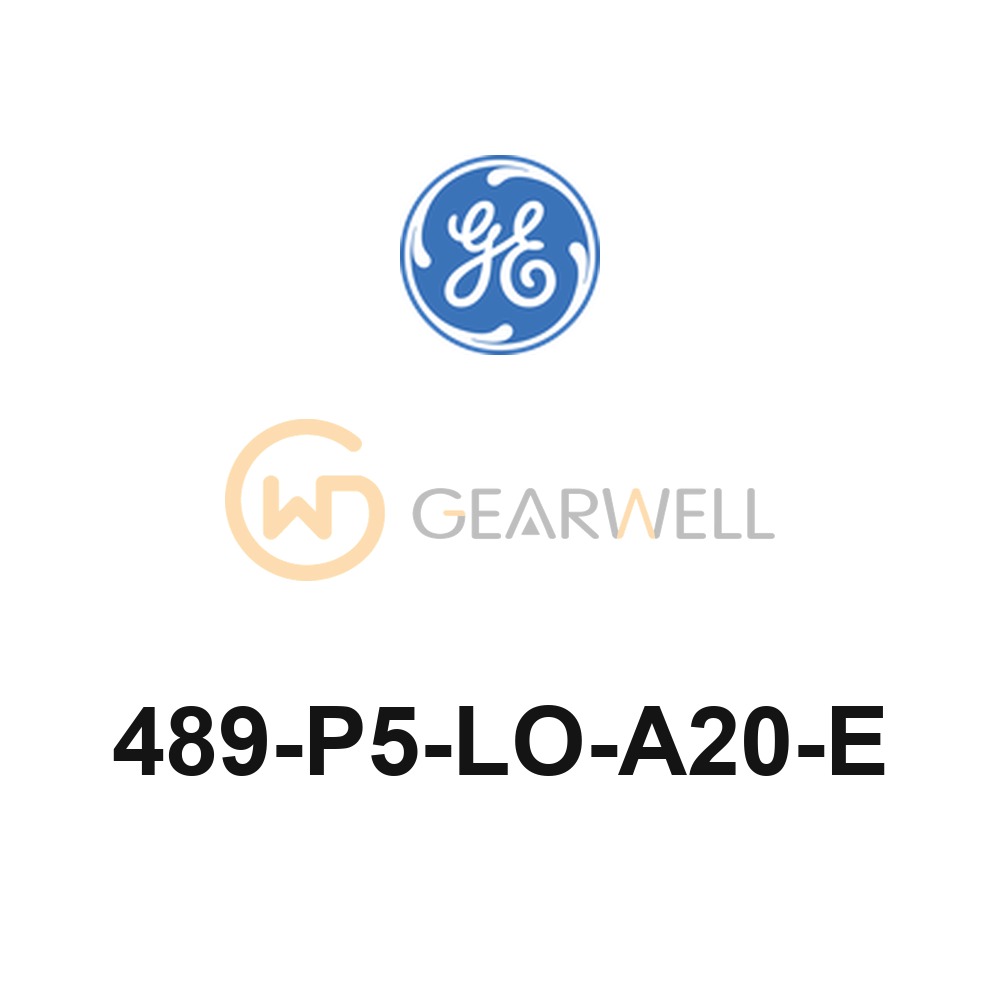 GE 489-P5-LO-A20-E Multilin 489 Generator Protection Relay