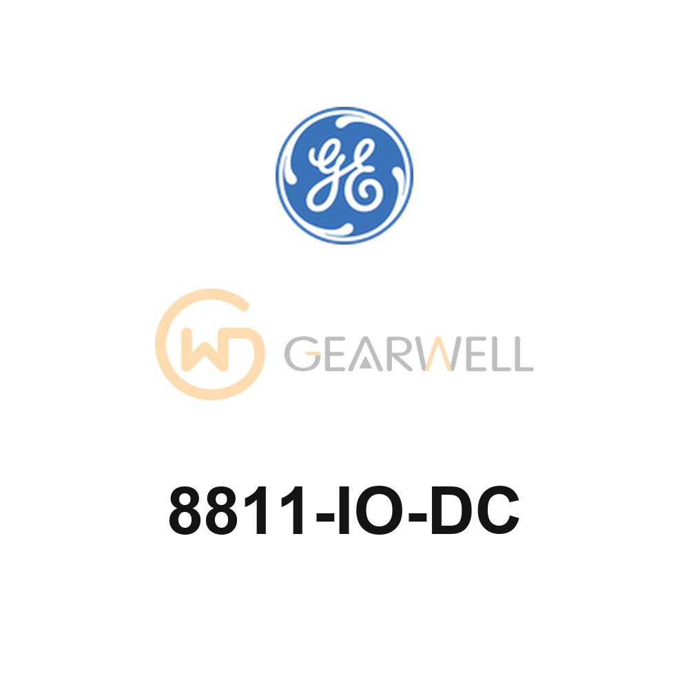 GE 8811-IO-DC PAC8000 SafetyNet 24 VDC Discrete I/O Module