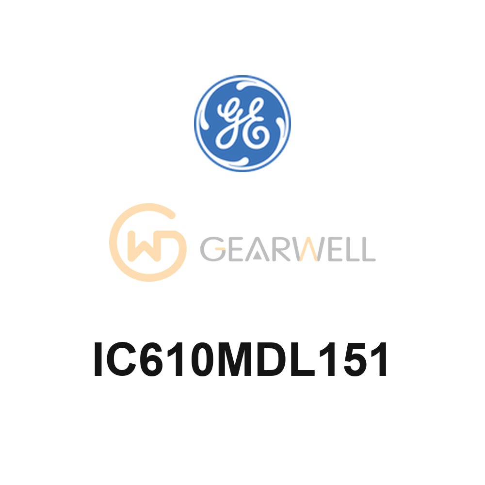 GE IC610MDL151 Series One 24VDC Sink Output Module, 8 Circuits