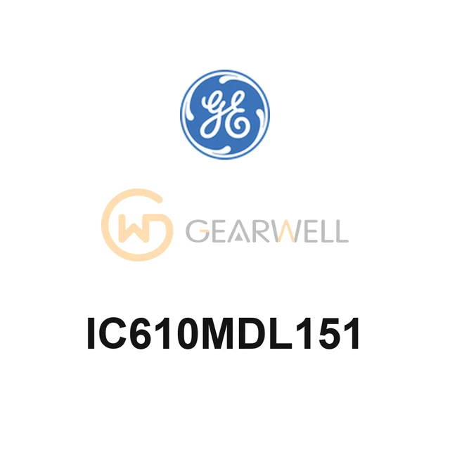 GE IC610MDL151 Series One 24VDC Sink Output Module, 8 Circuits