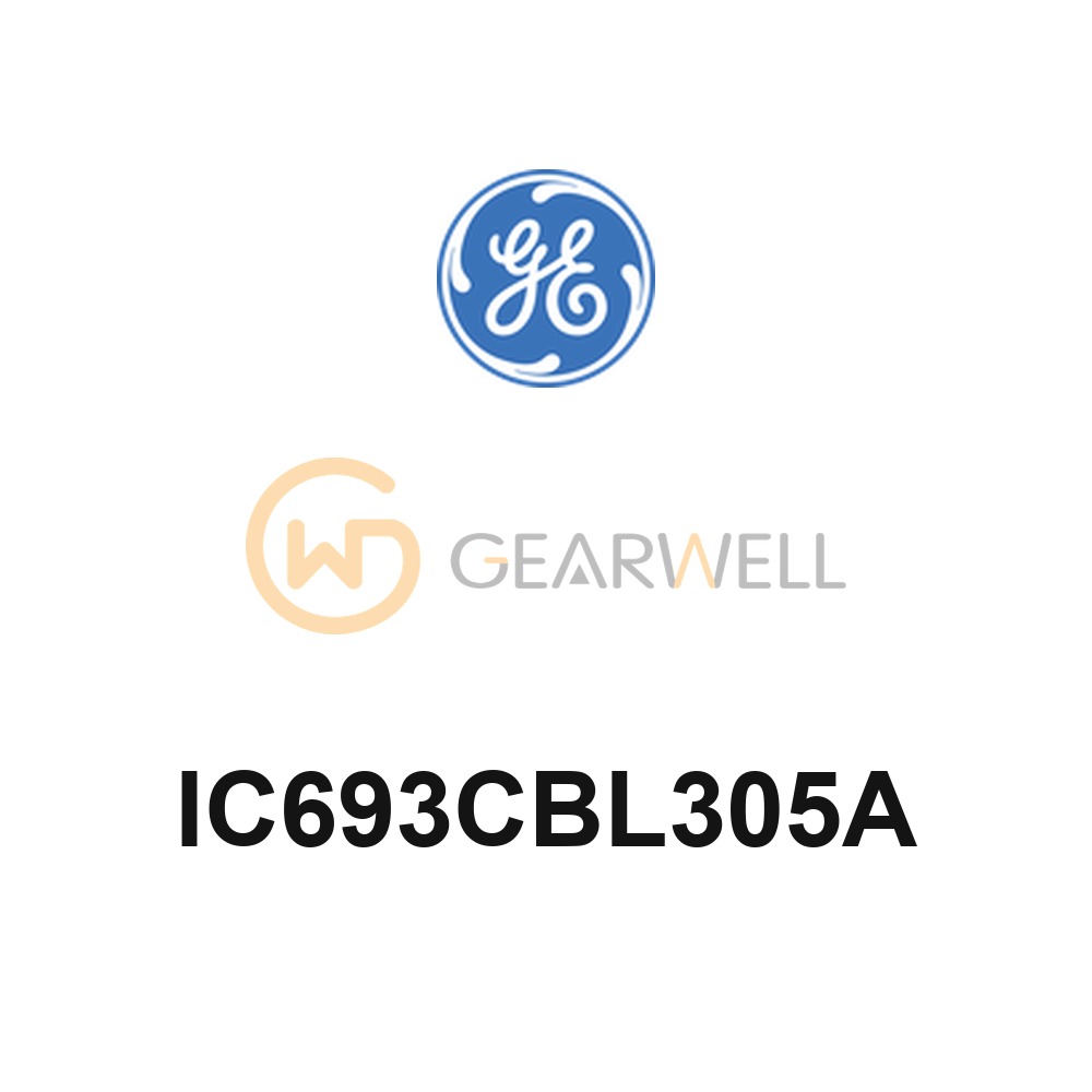 GE IC693CBL305A Series 90-30 Wye Cable for Dual Serial Ports