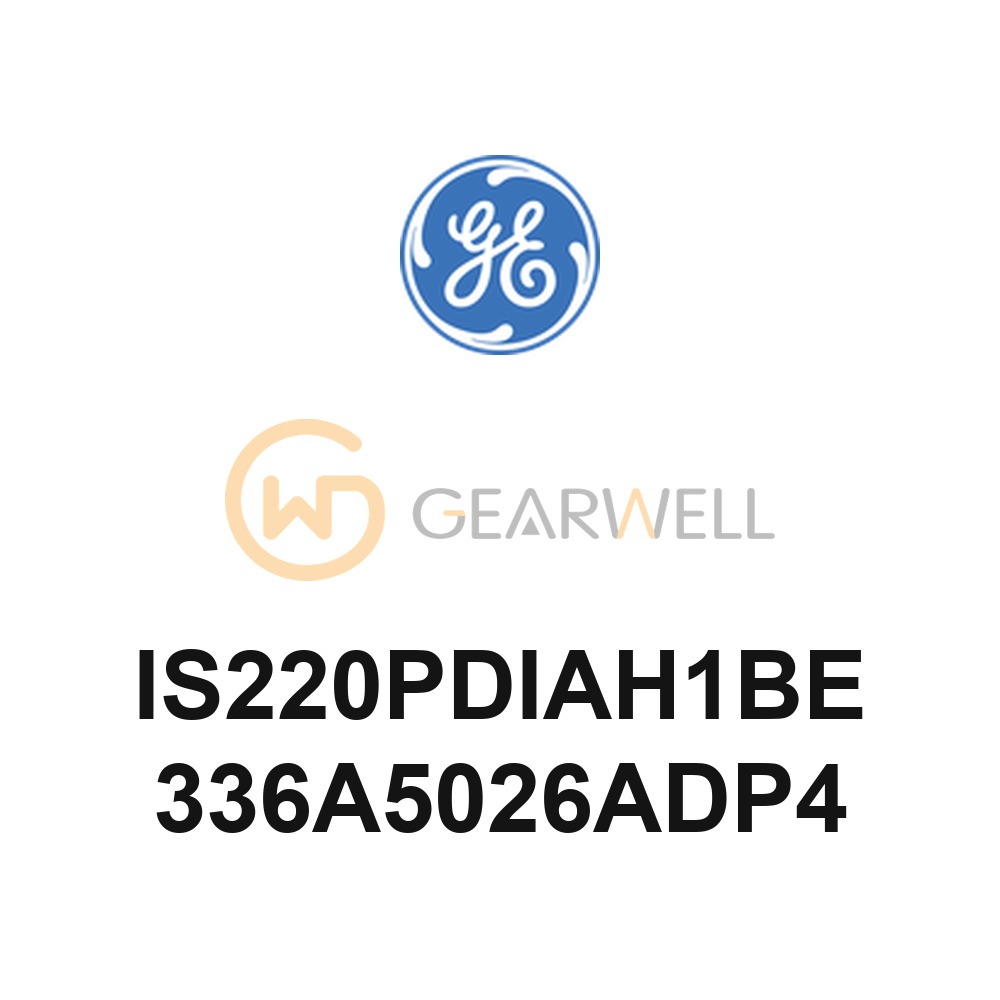 GE IS220PDIAH1BE 336A5026ADP4 Mark VIe Discrete Input I/O Pack