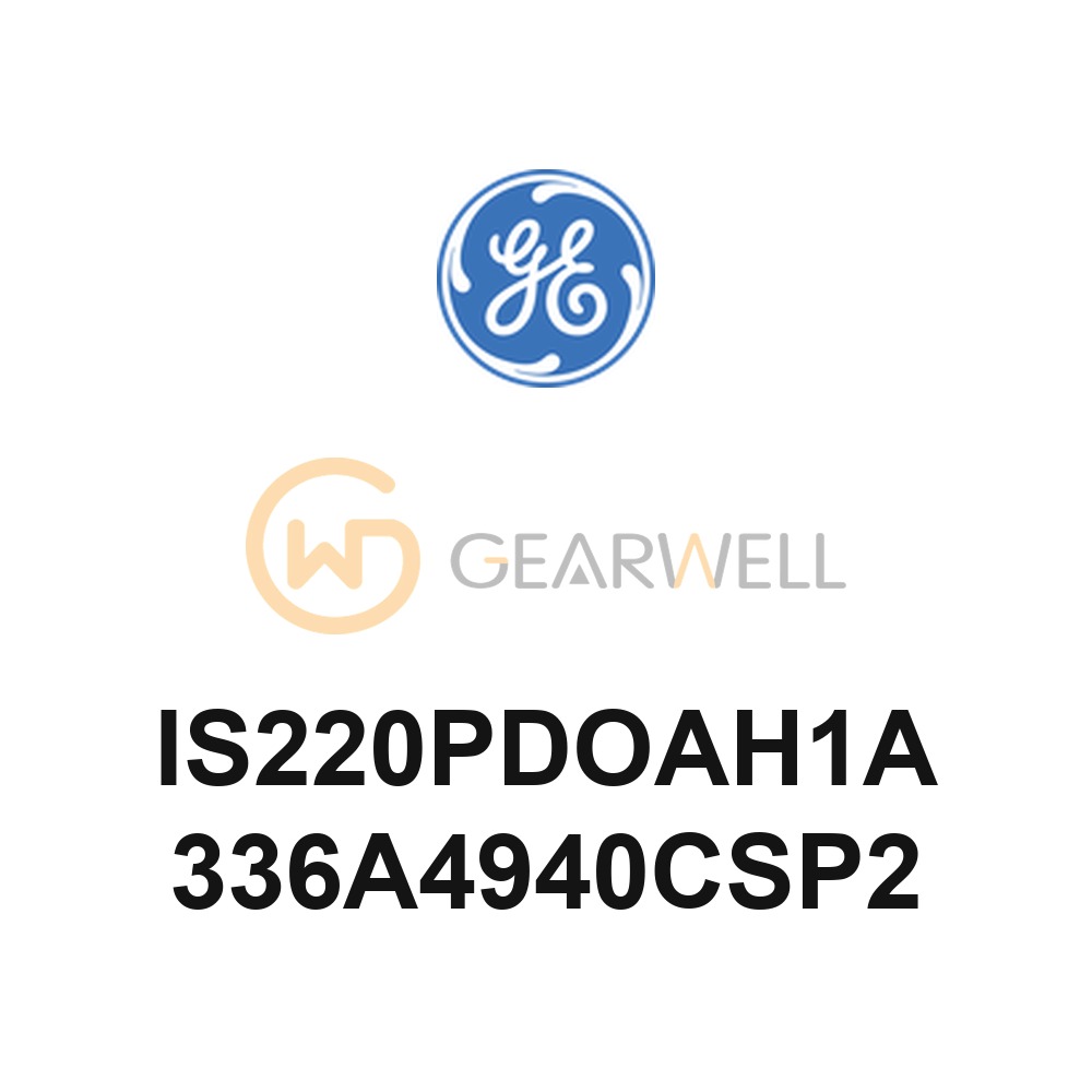GE IS220PDOAH1A 336A4940CSP2 Mark VIe Discrete Output I/O Pack