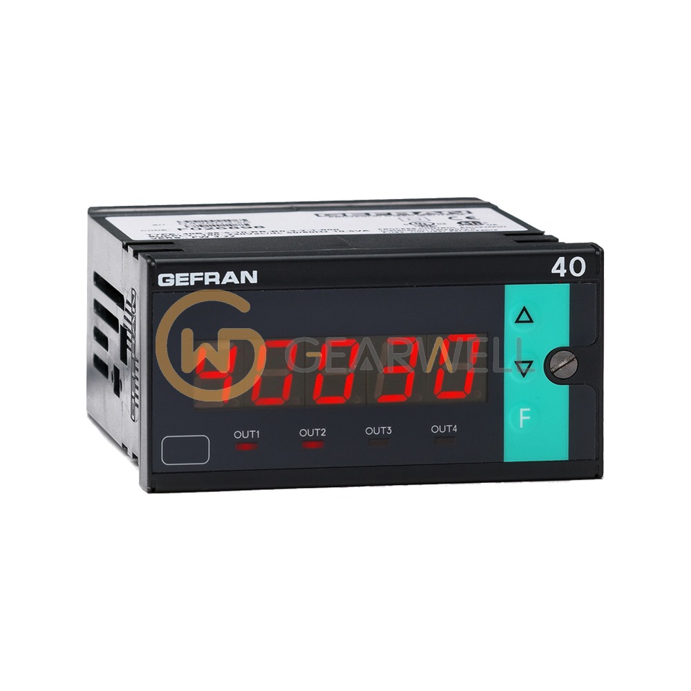 GEFRAN F029614 40B-96-5-24-RR-00-0-2-1 Indicator/Alarm Unit