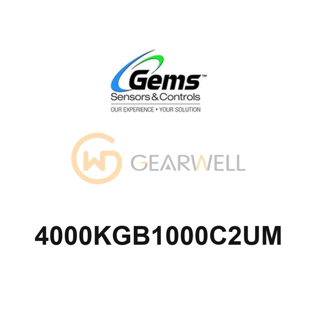 Gems 4000KGB1000C2UM 4000 Series Sputtered Film Pressure Transducer