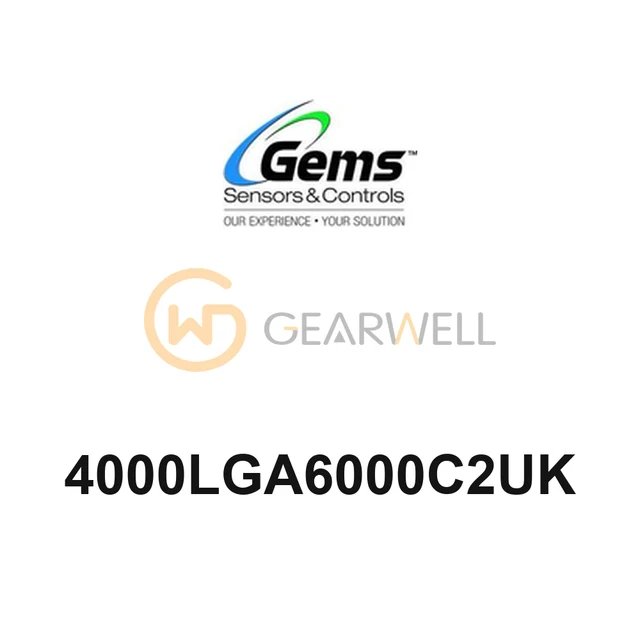 Gems 4000LGA6000C2UK 4000 Series Sputtered Film Pressure Transducer