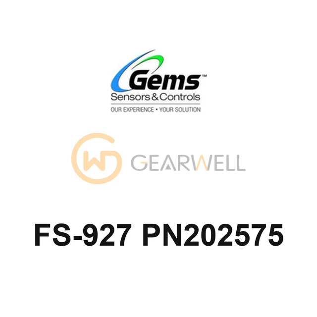 Gems FS-927 PN202575 FS-927 Series Piston Flow Switch