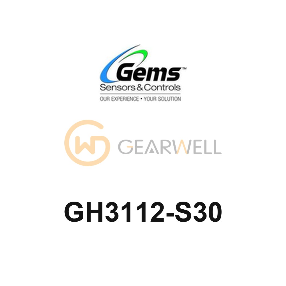 Gems GH3112-S30 GH Series Subminiature 3-Way Solenoid Valve