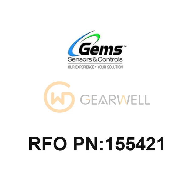 Gems RFO PN:155421 RotorFlow RFO Paddlewheel Flow Sensor