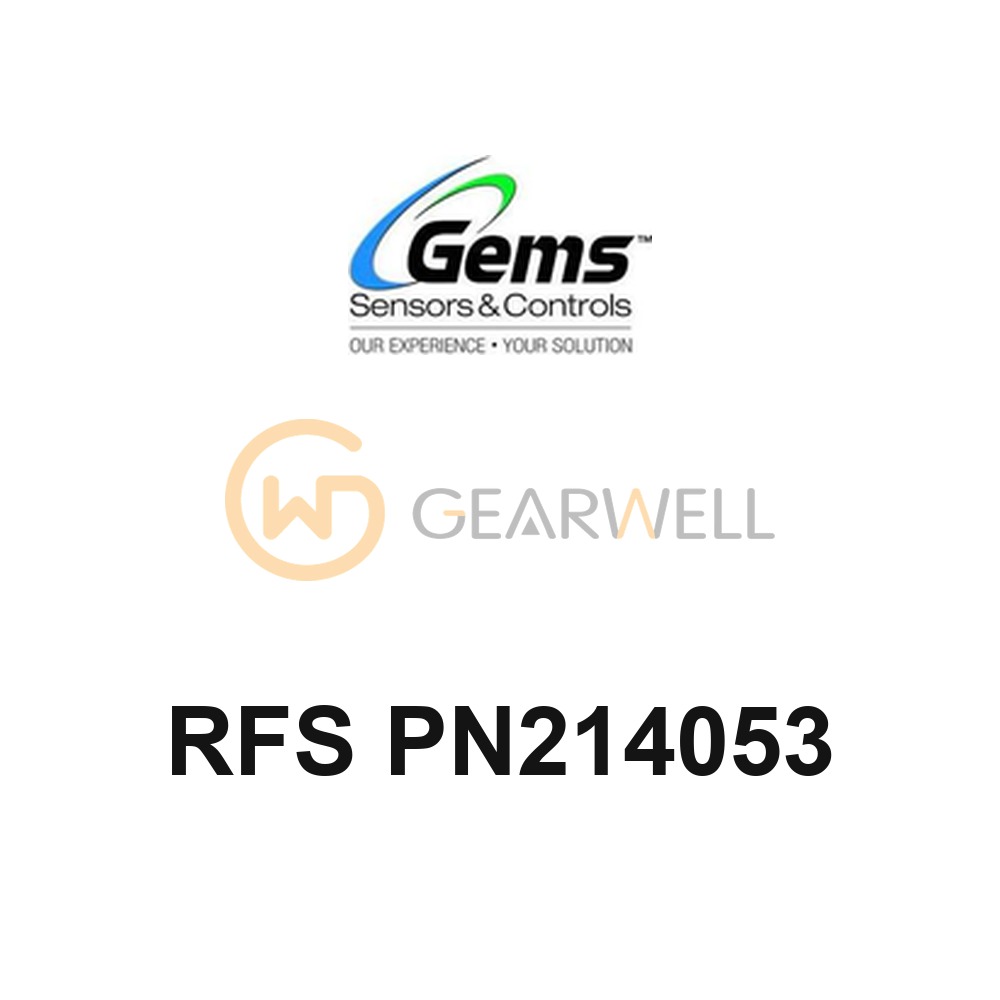 Gems RFS PN214053 RotorFlow RFS Flow Switch
