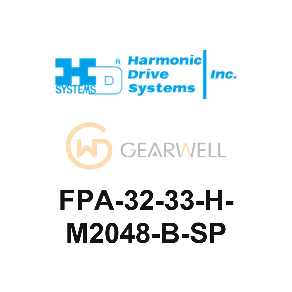 Harmonic Drive FPA-32-33-H-M2048-B-SP FPA AC Servo Actuator