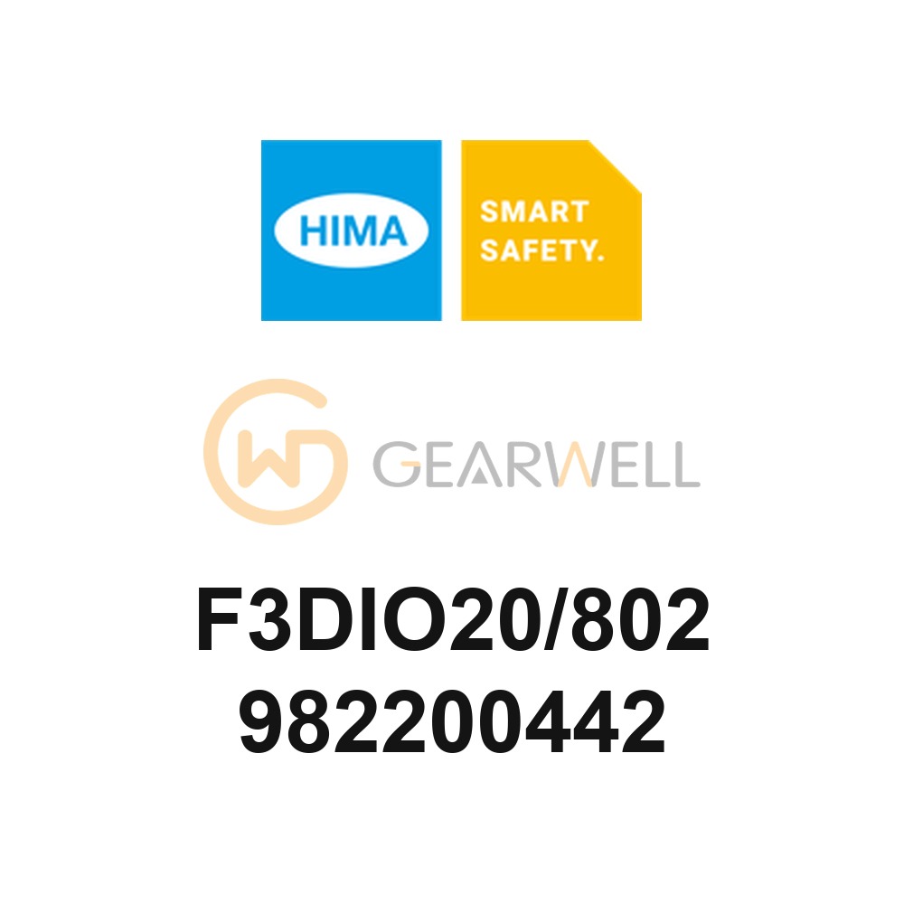 HIMA F3DIO20/802 982200442 HIMatrix Remote I/O Module