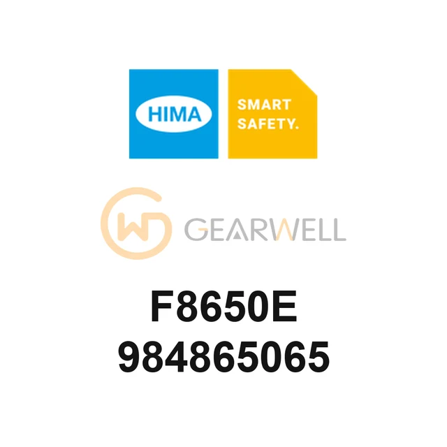 HIMA F8650E 984865065 H51q CPU Module